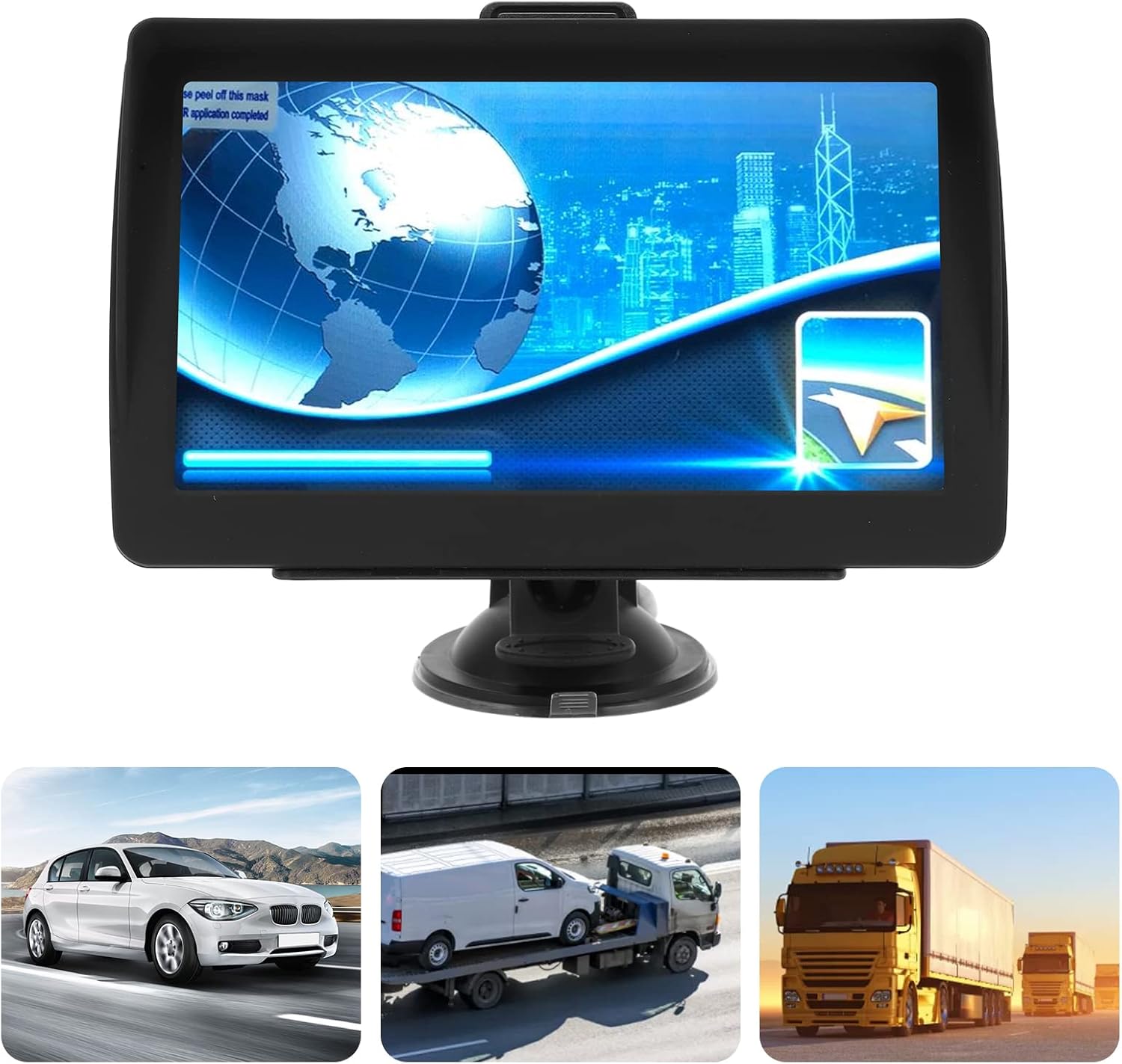 Navigatore Auto GPS Portatile Touch Screen 7 pollici - immagine 5