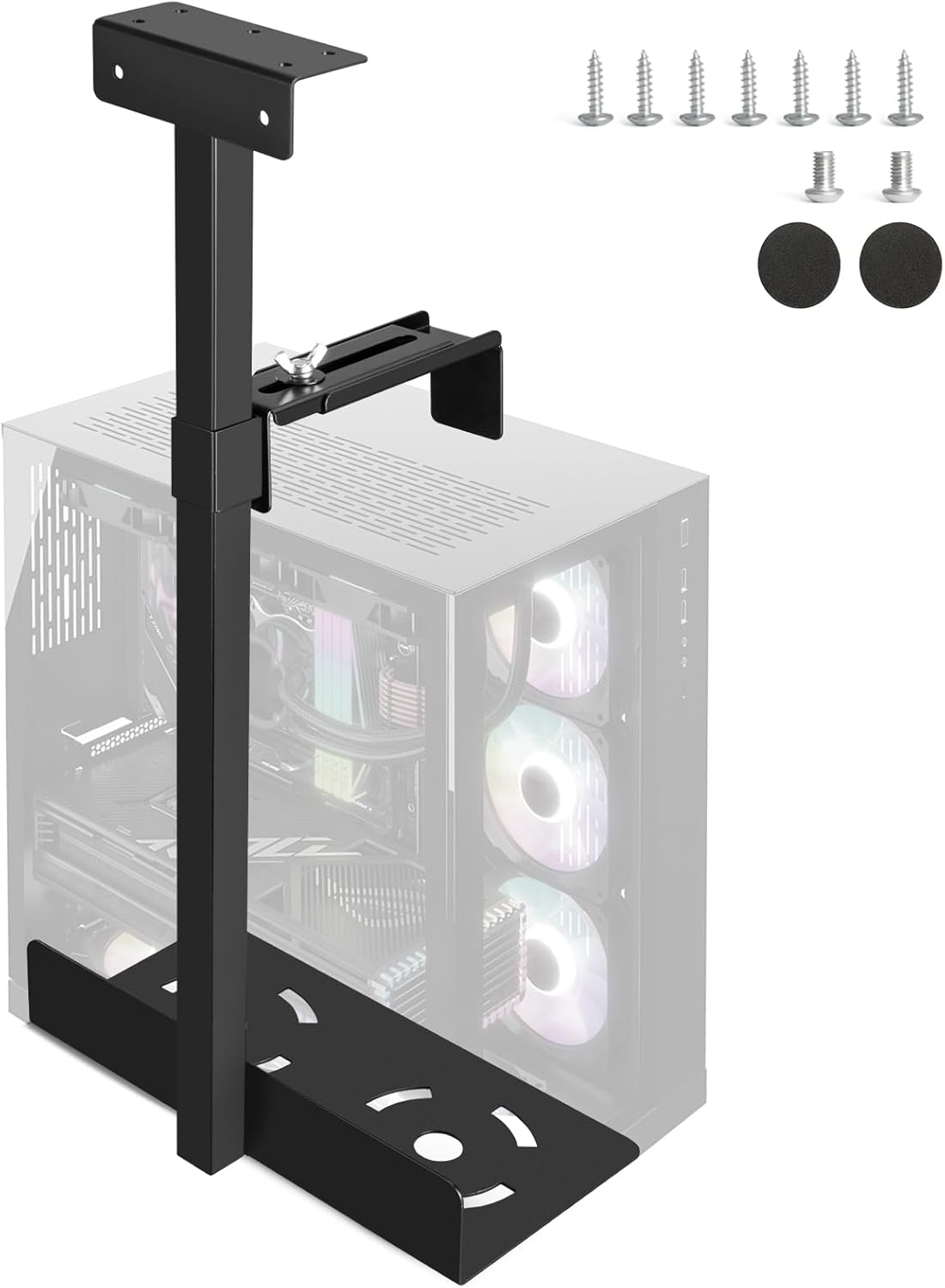 Ojtojt Supporto PC Sotto Scrivania Regolabile 30kg - immagine 1