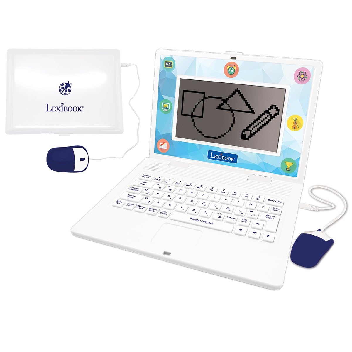 Lexibook - Computer Educativo Bilingue Francese/Inglese