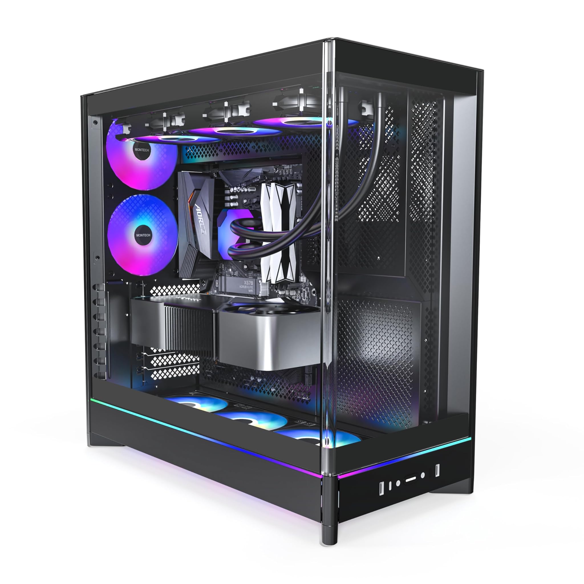 Montech HS02 PRO - Case PC ATX Mid-Tower