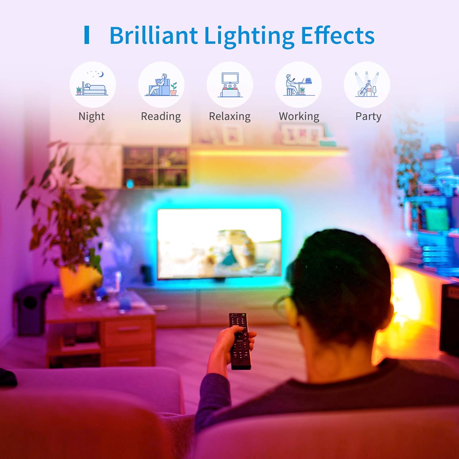 Meross Strisce Led Intelligente 10M RGB Wifi - immagine 6