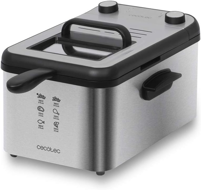 Cecotec CleanFry 3000 Full INOX - Friggitrice 3L - immagine 1
