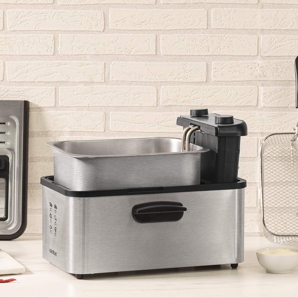 Cecotec CleanFry 3000 Full INOX - Friggitrice 3L - immagine 6