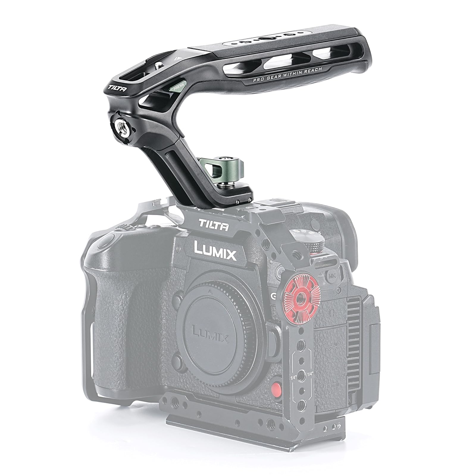 Tilta Xeno TA-XTH2-B - Maniglia Superiore con Attacco Scarpa Fredda, Nero