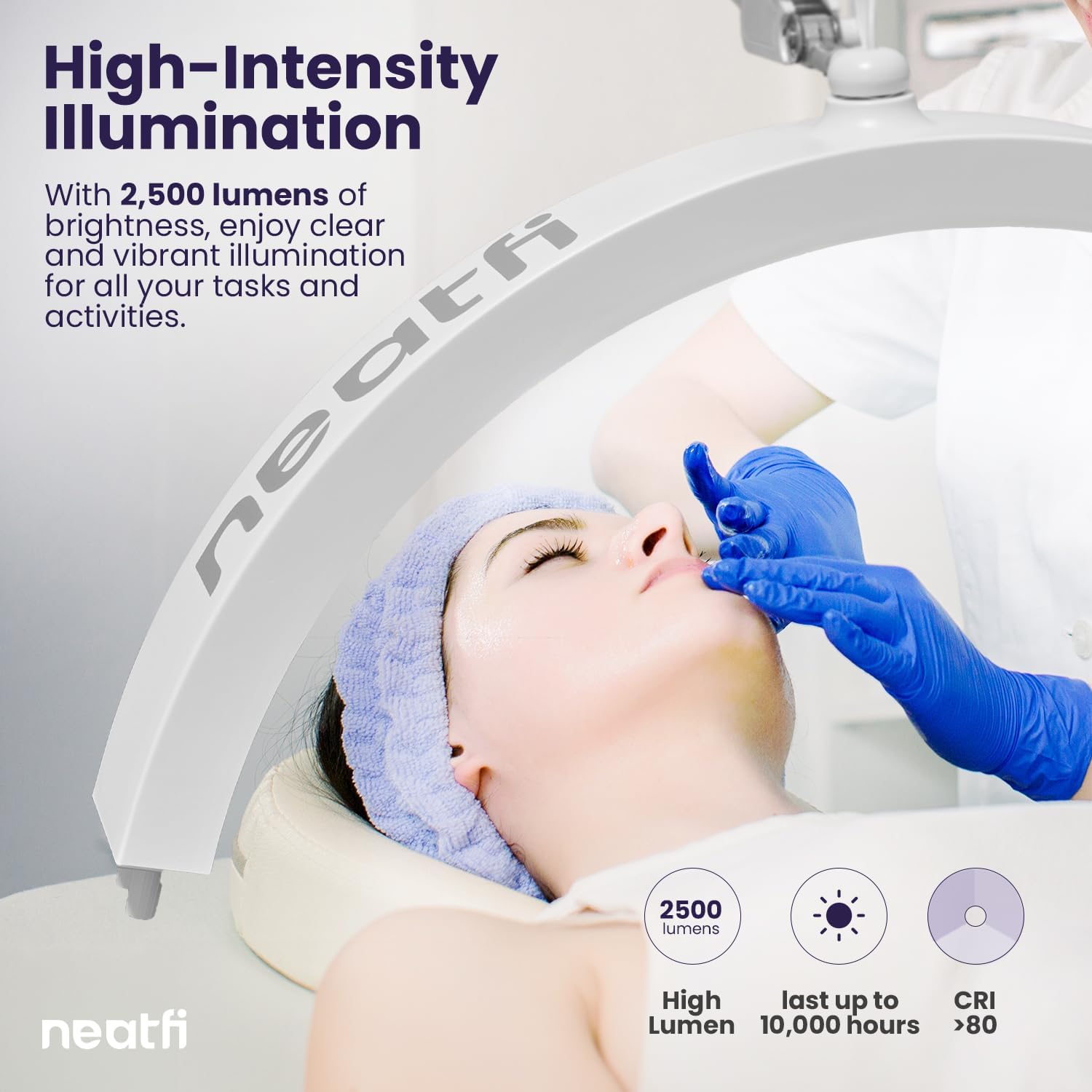 Neatfi Lampada da Tavolo Mezzaluna LED Professionale - immagine 2