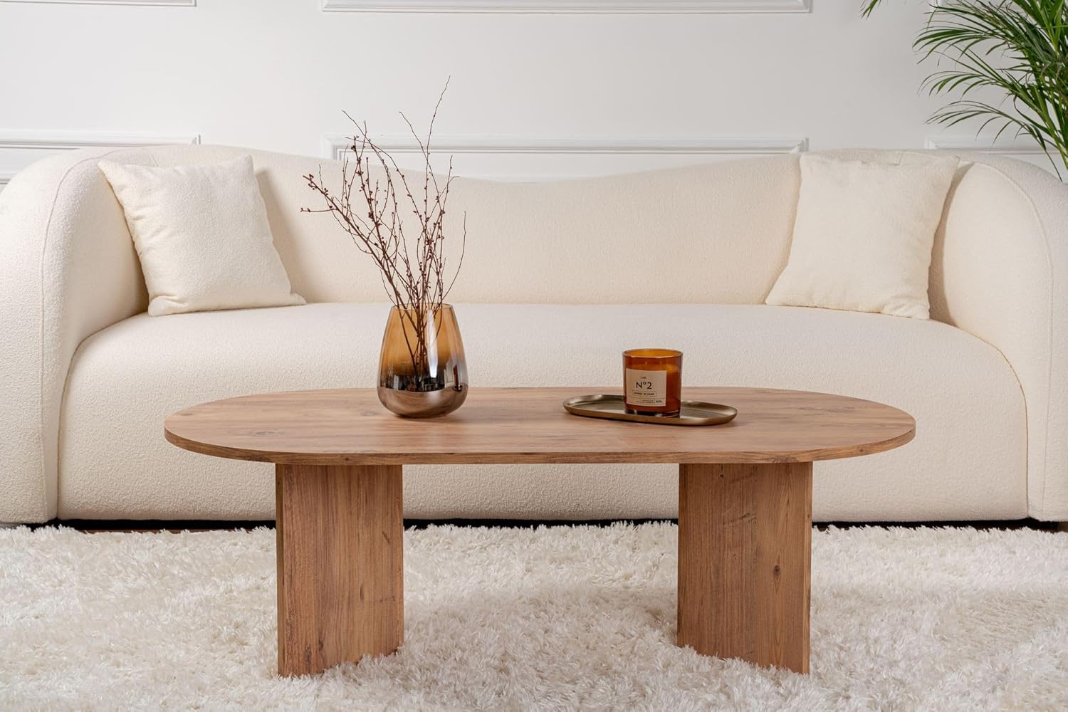 Hanah Home Elegante Coffee Table Atlantic Pine - immagine 3