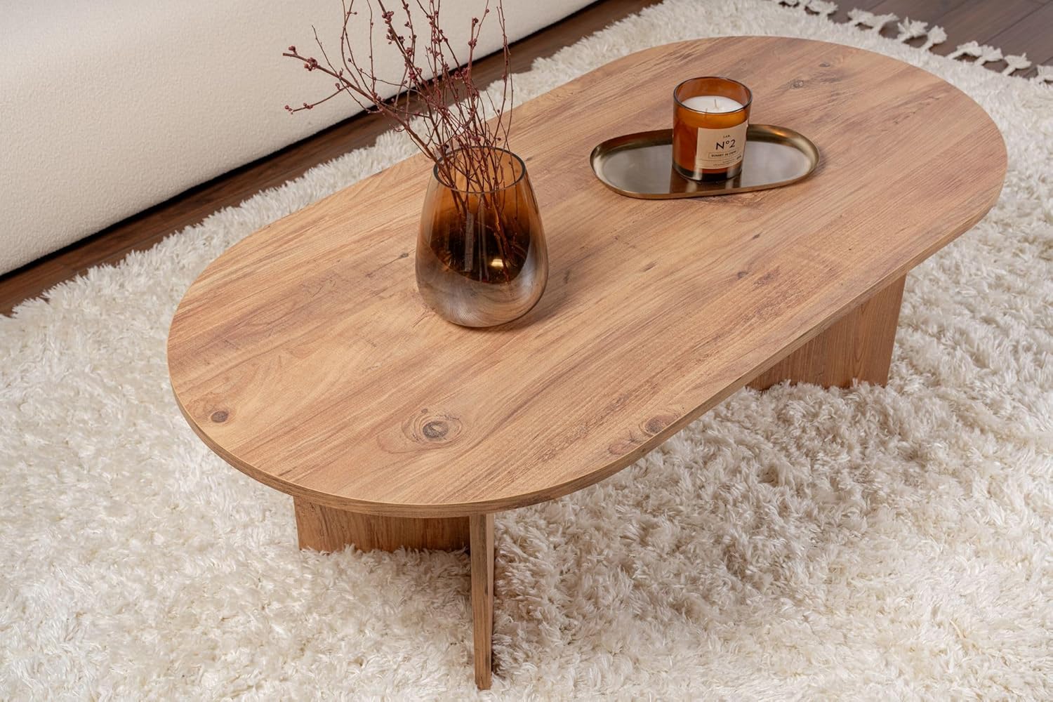 Hanah Home Elegante Coffee Table Atlantic Pine - immagine 4