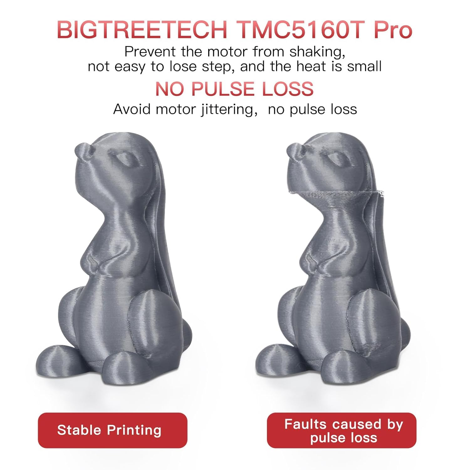 BIGTREETECH TMC5160T Pro V1.0 SPI Stepper Motor Drivers, 2 pezzi - immagine 6