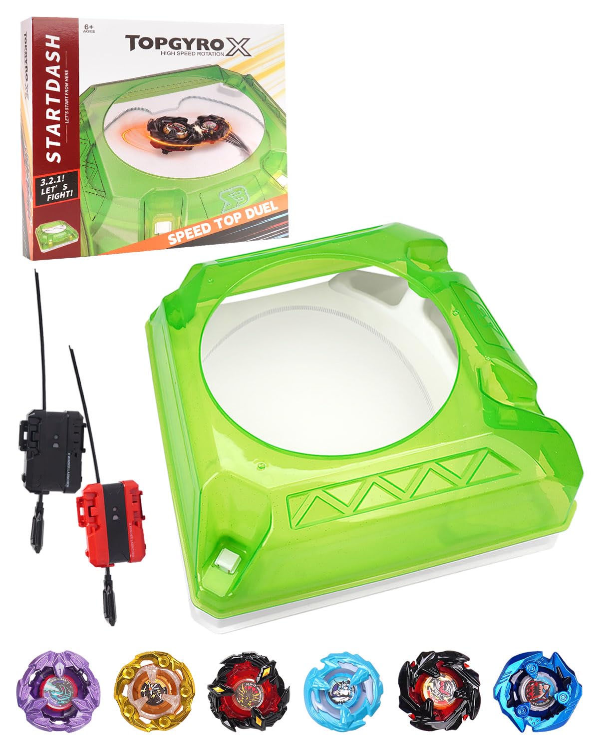 X Stadium Arena Set - Trottole e Lanciatori