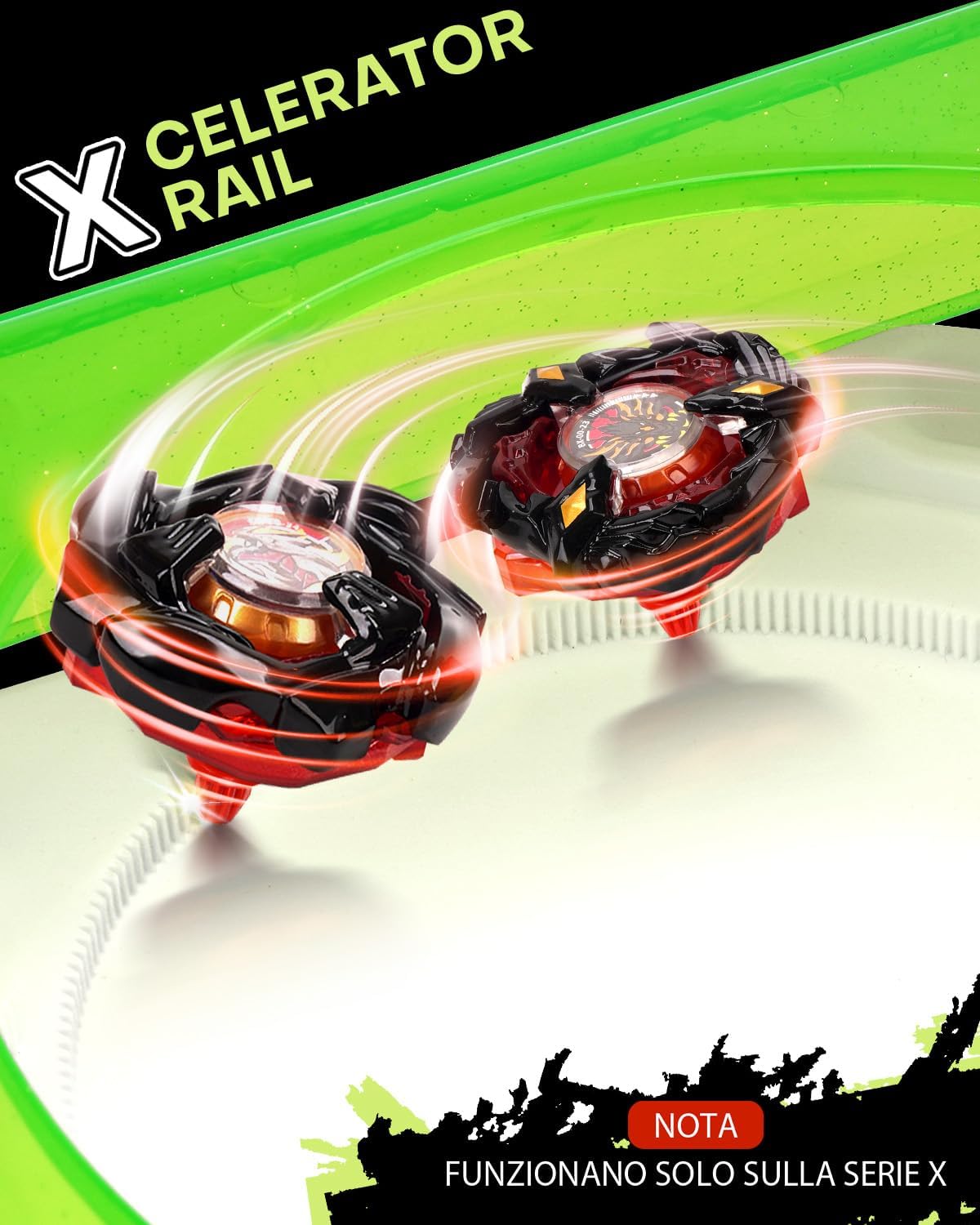 X Stadium Arena Set - Trottole e Lanciatori - immagine 2