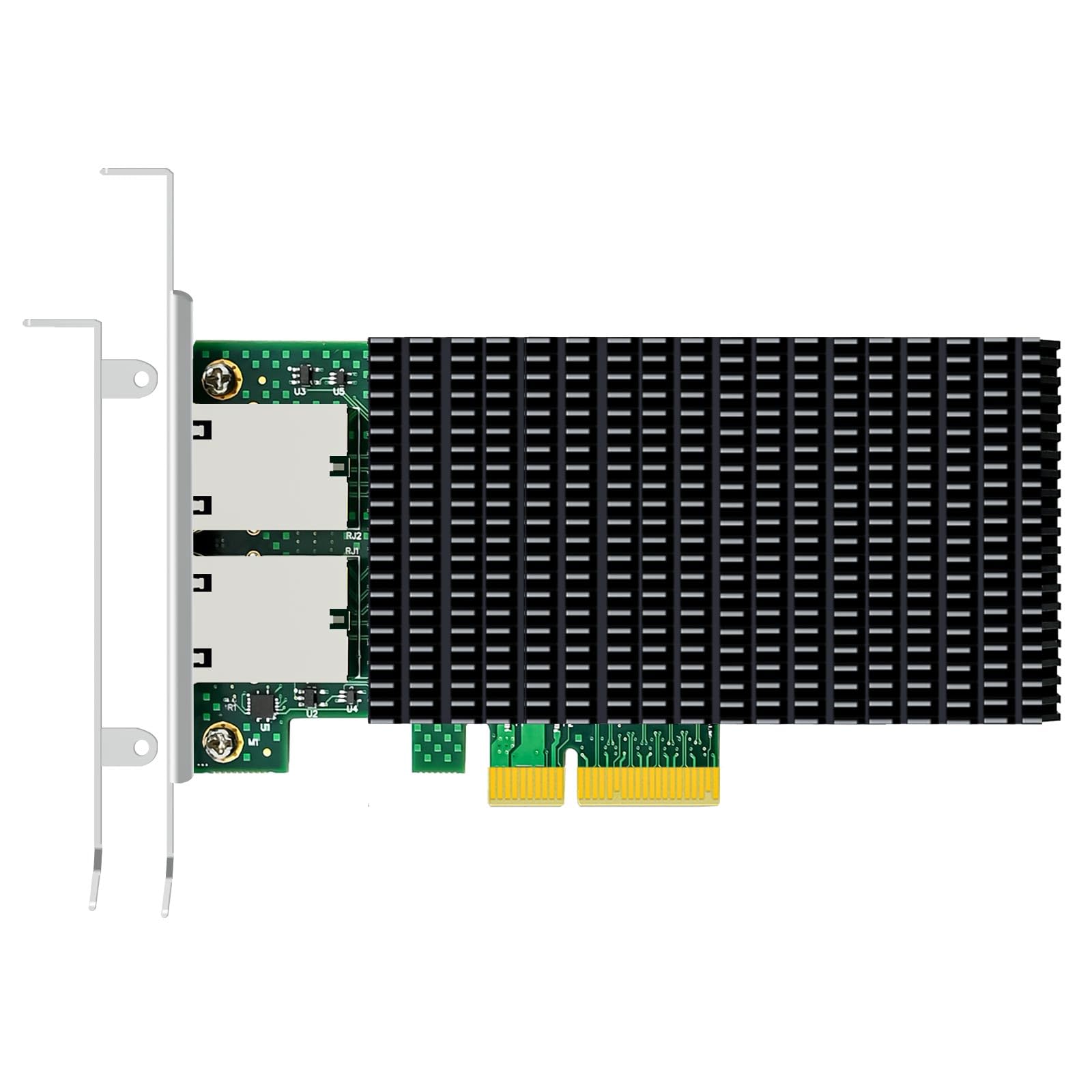 Glotrends ST7368 - Scheda di Rete Ethernet 10G RJ45 2 Porte