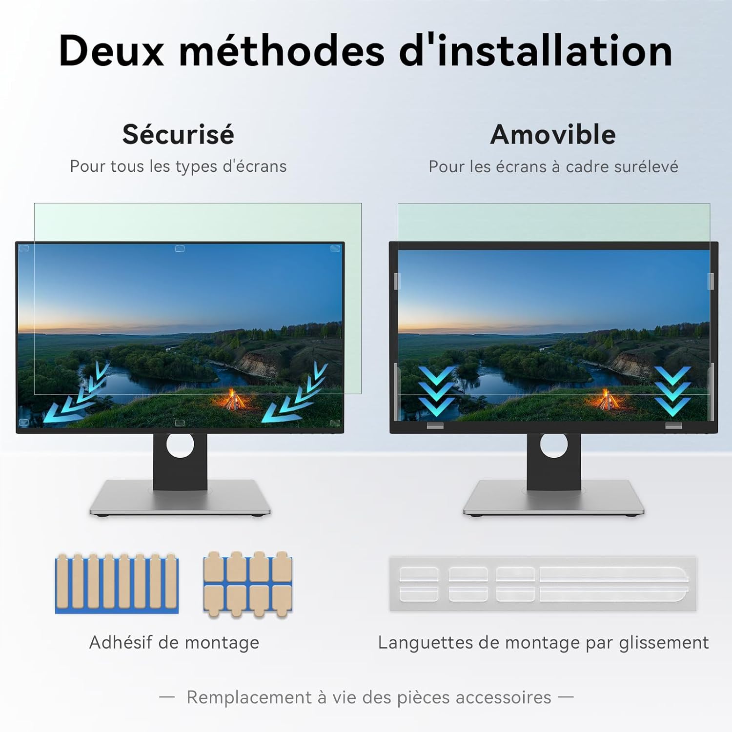 Protescreen Filtro Schermo Luce Blu 24 pollici 16:9 - immagine 6