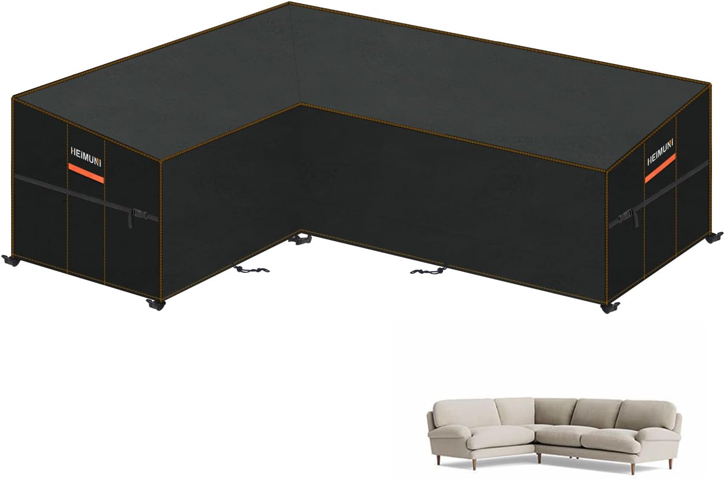 Heimuni Copertura Mobili Giardino Impermeabile a L