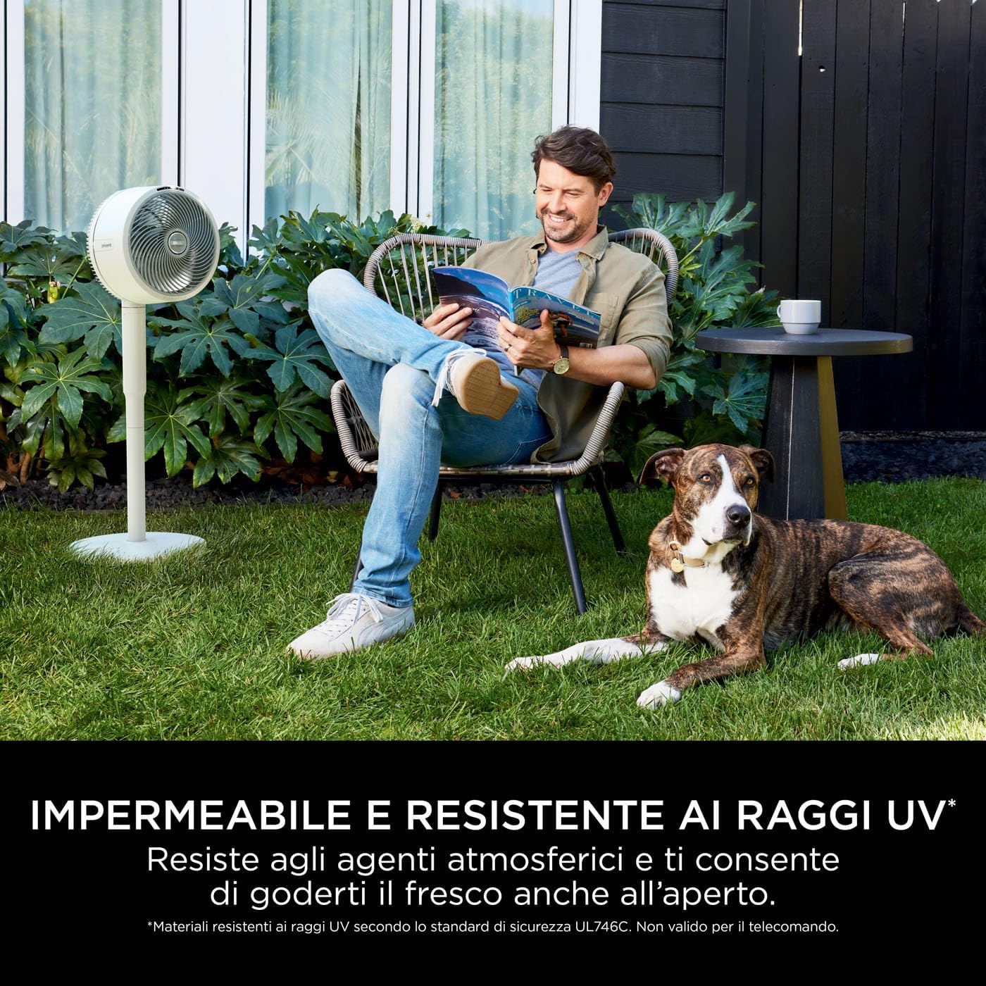 Shark FlexBreeze FA220EU - Ventilatore Ibrido, Bianco - immagine 6