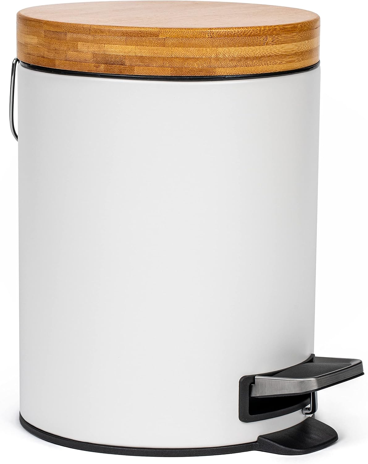 Kazai.® Cestino da Bagno di Design 5 Litri Bianco