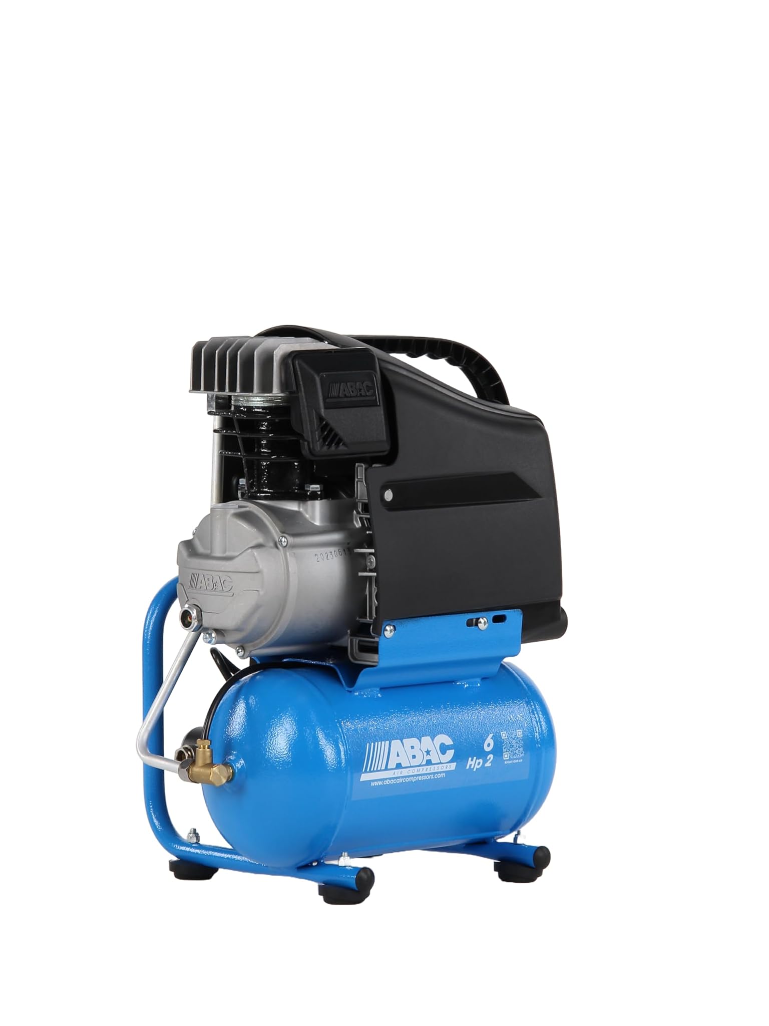 Abac Compressore d'Aria START L20 - 6 Litri, 2 CV