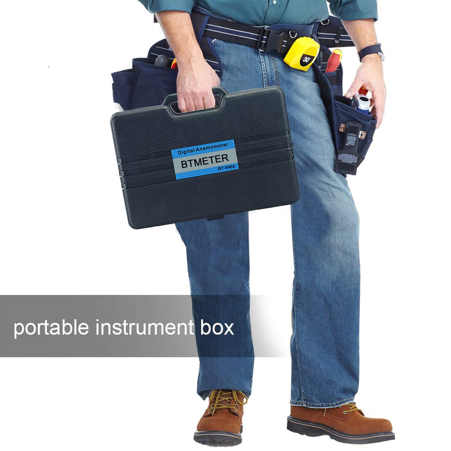 Btmeter BT-856A PRO HVAC Anemometro - immagine 7