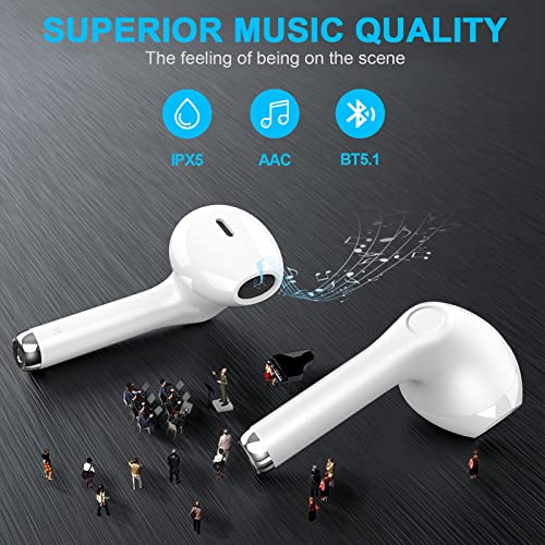 yobola Cuffie Bluetooth 5.1 Stereo HiFi con Microfono - immagine 3