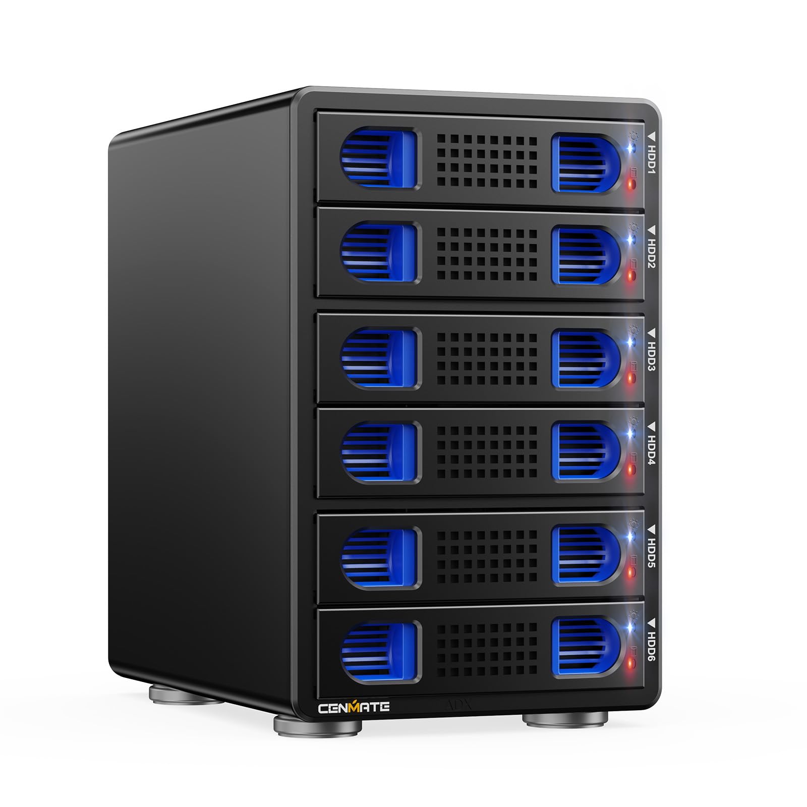 Cenmate Enclosure 6 Alloggiamenti per HDD/SSD SATA