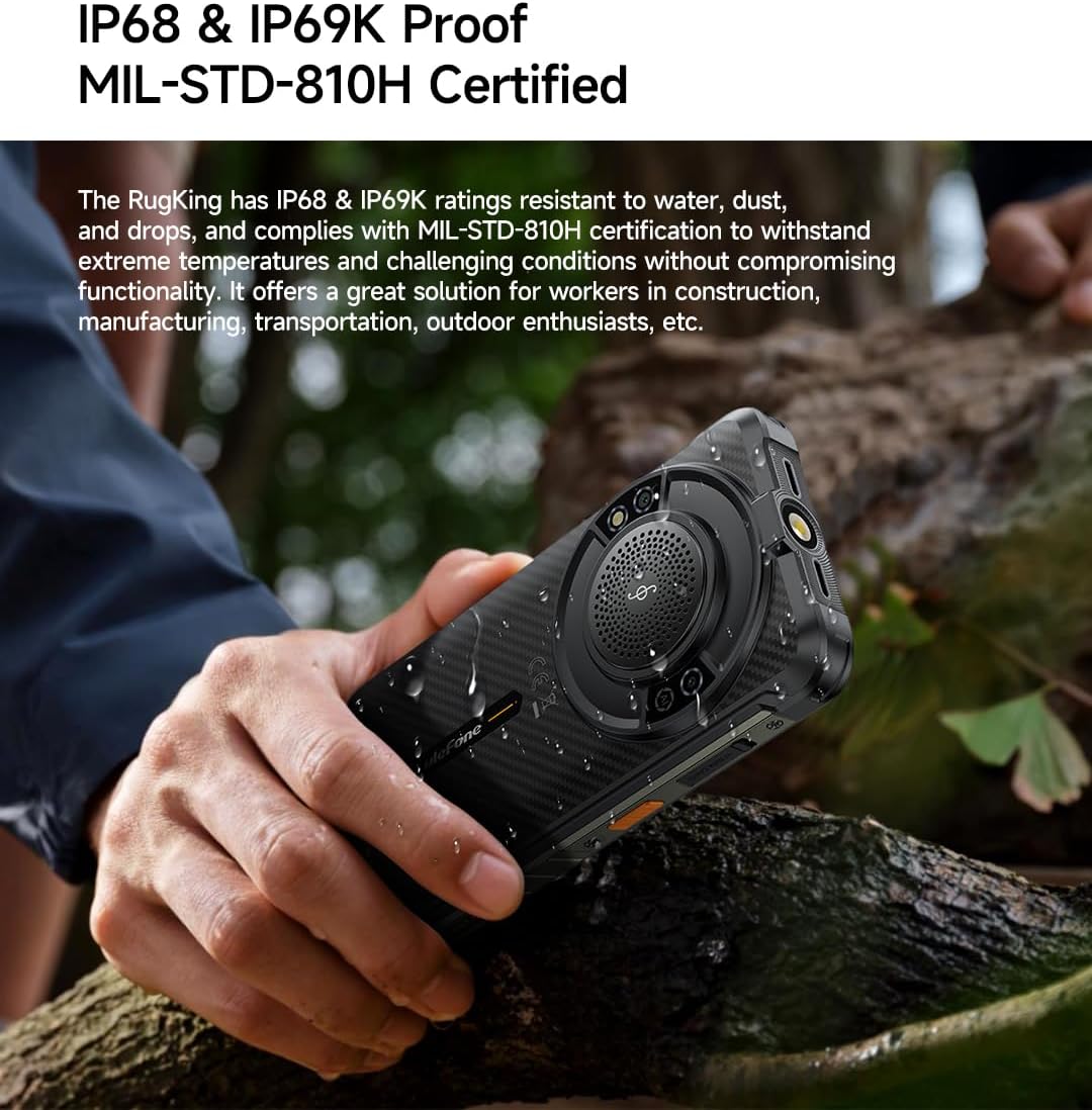 Ulefone RUGKING AI - Smartphone Rugged Android 15 - immagine 6