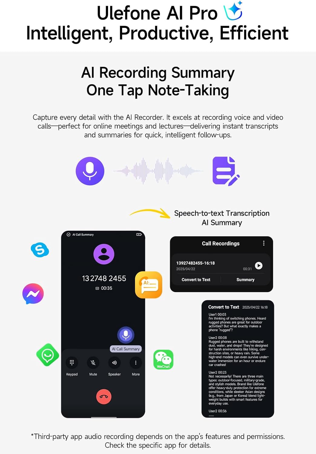Ulefone RUGKING AI - Smartphone Rugged Android 15 - immagine 7