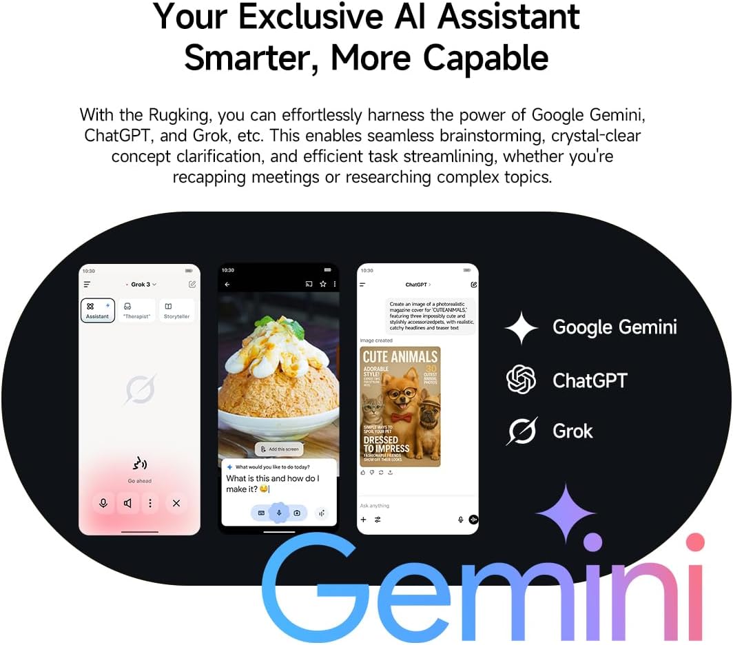 Ulefone RUGKING AI - Smartphone Rugged Android 15 - immagine 8