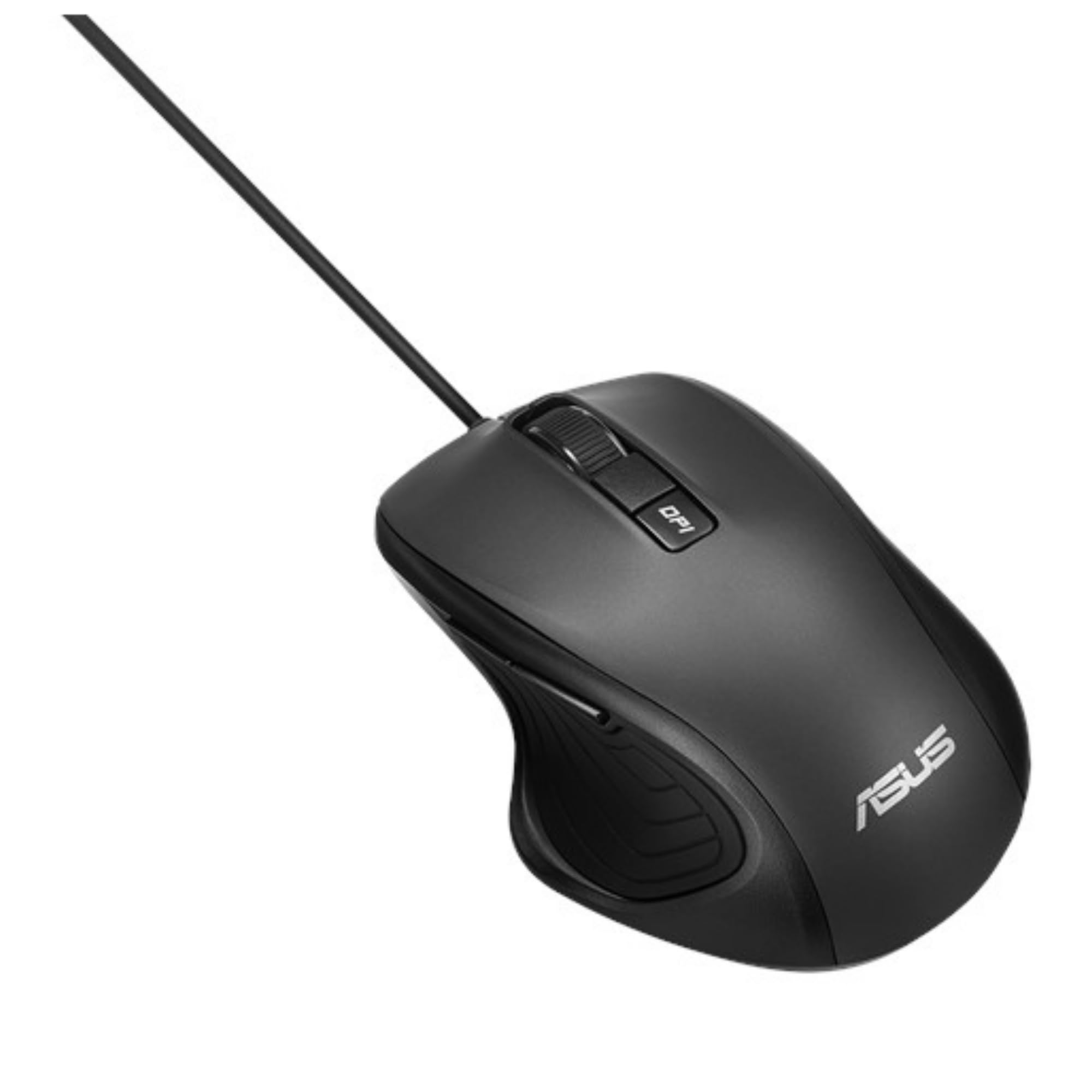 ASUS - Mouse Wired UX300 Pro Mouse ottico ergonomico regolabile USB 3200 dpi con 6 chiavi
