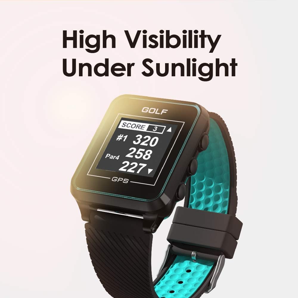 Canmore TW353 - Orologio GPS da Golf Turchese/Nero - immagine 5