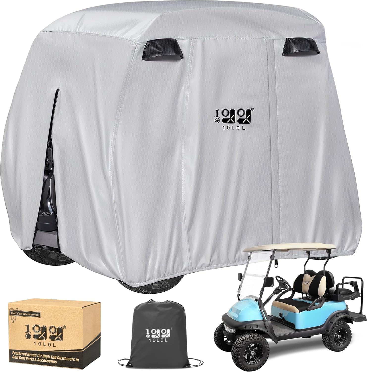 10l0l Copertura Carrello Golf 4 Passeggeri