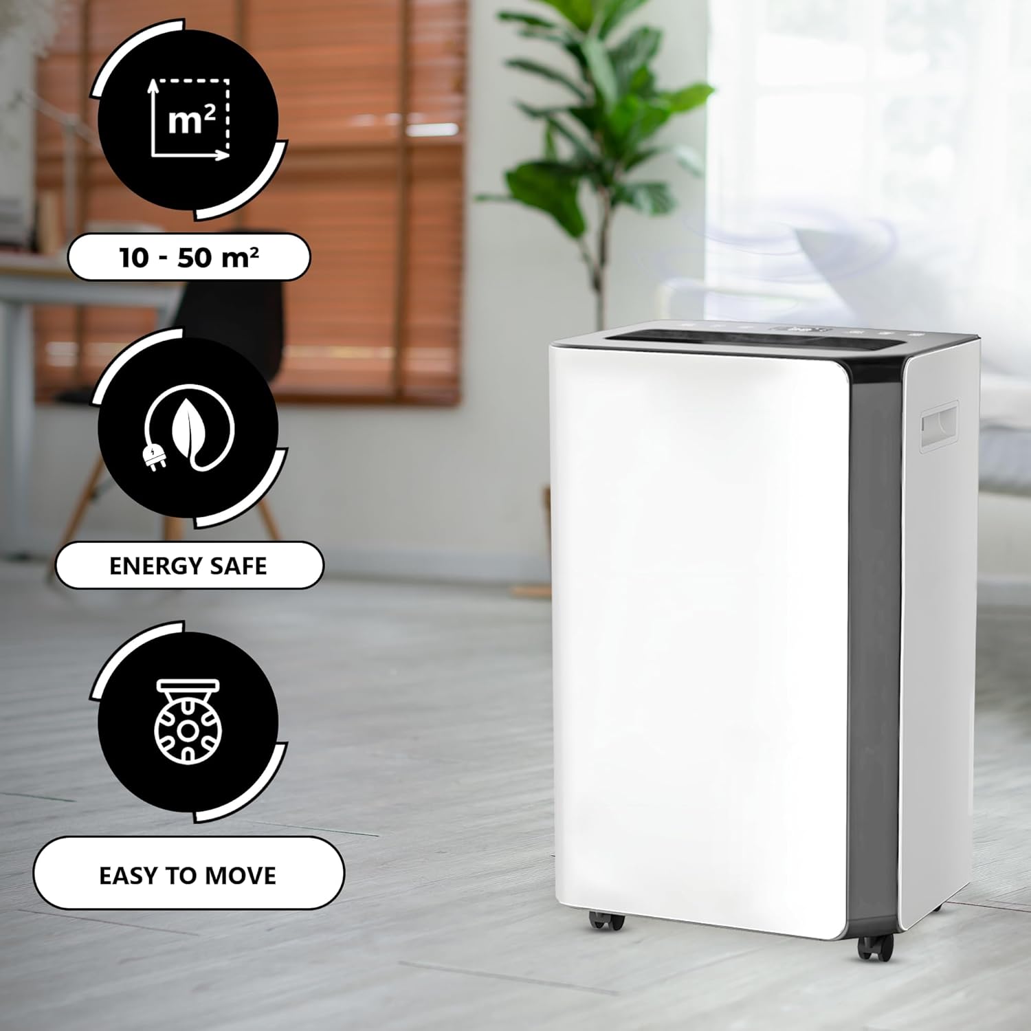 Vonia Deumidificatore 16L, Bianco - immagine 4