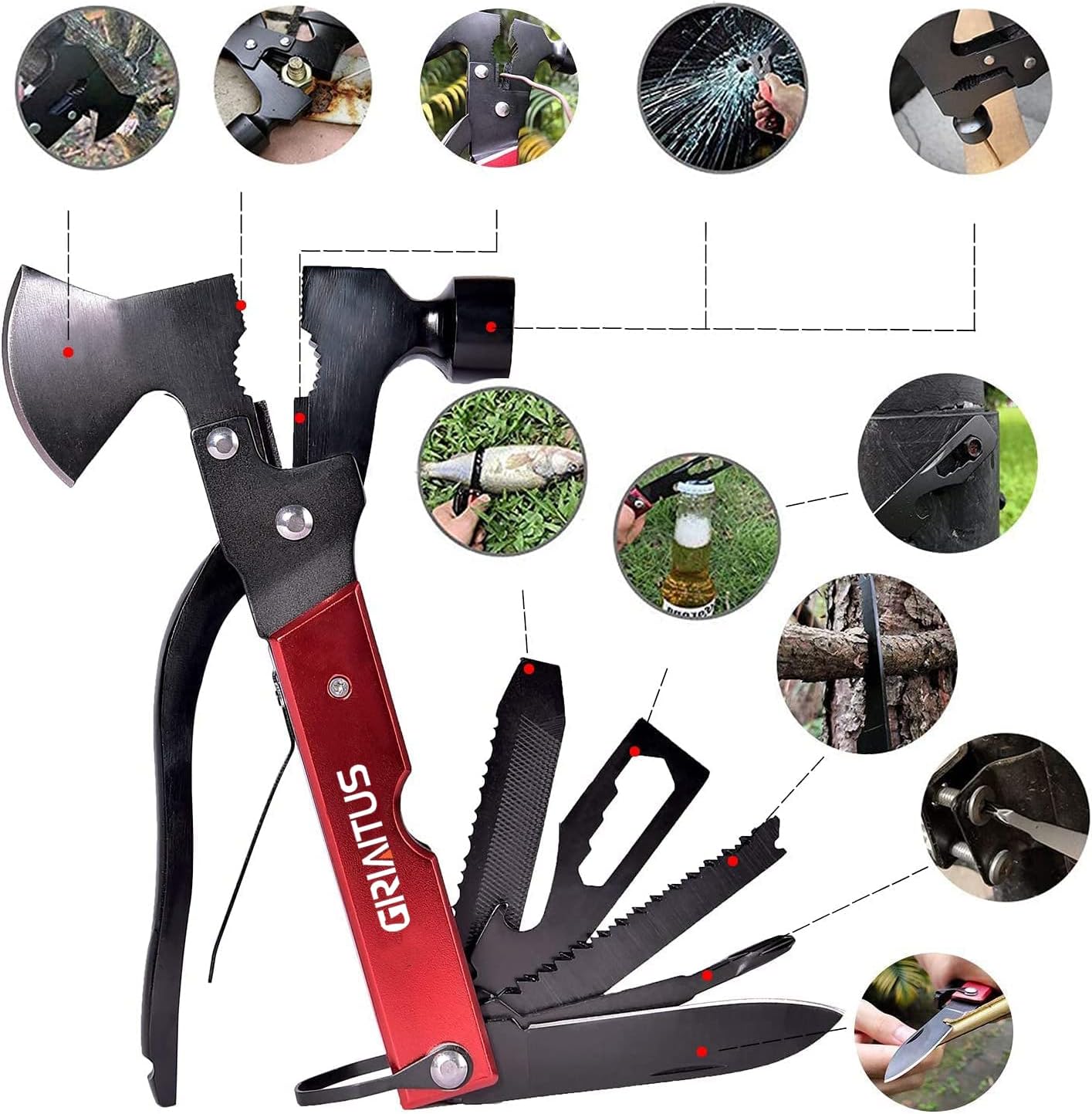 Martello Multifunzione 18 in 1 Multitool - immagine 2