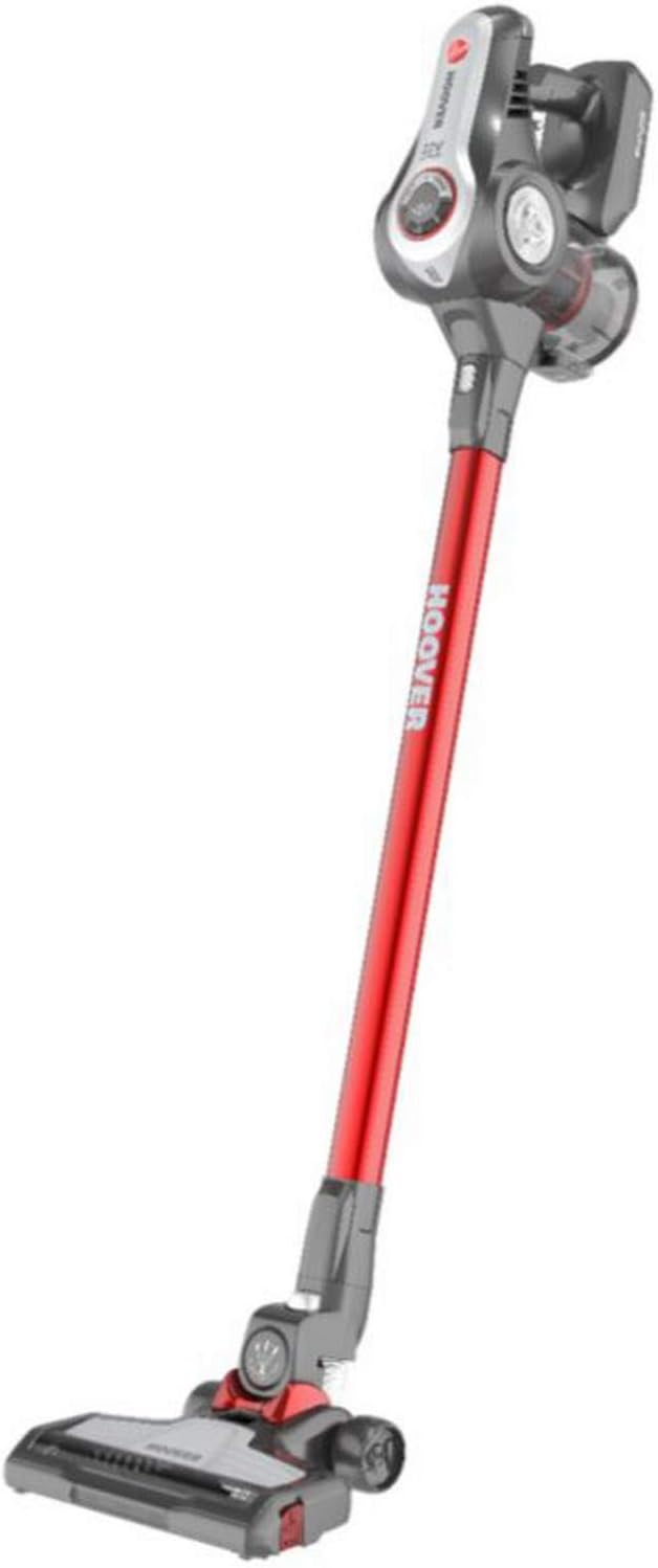 Hoover RA22SE 011 aspiratore portatile Senza sacchetto Nero, Rosso, Titanio