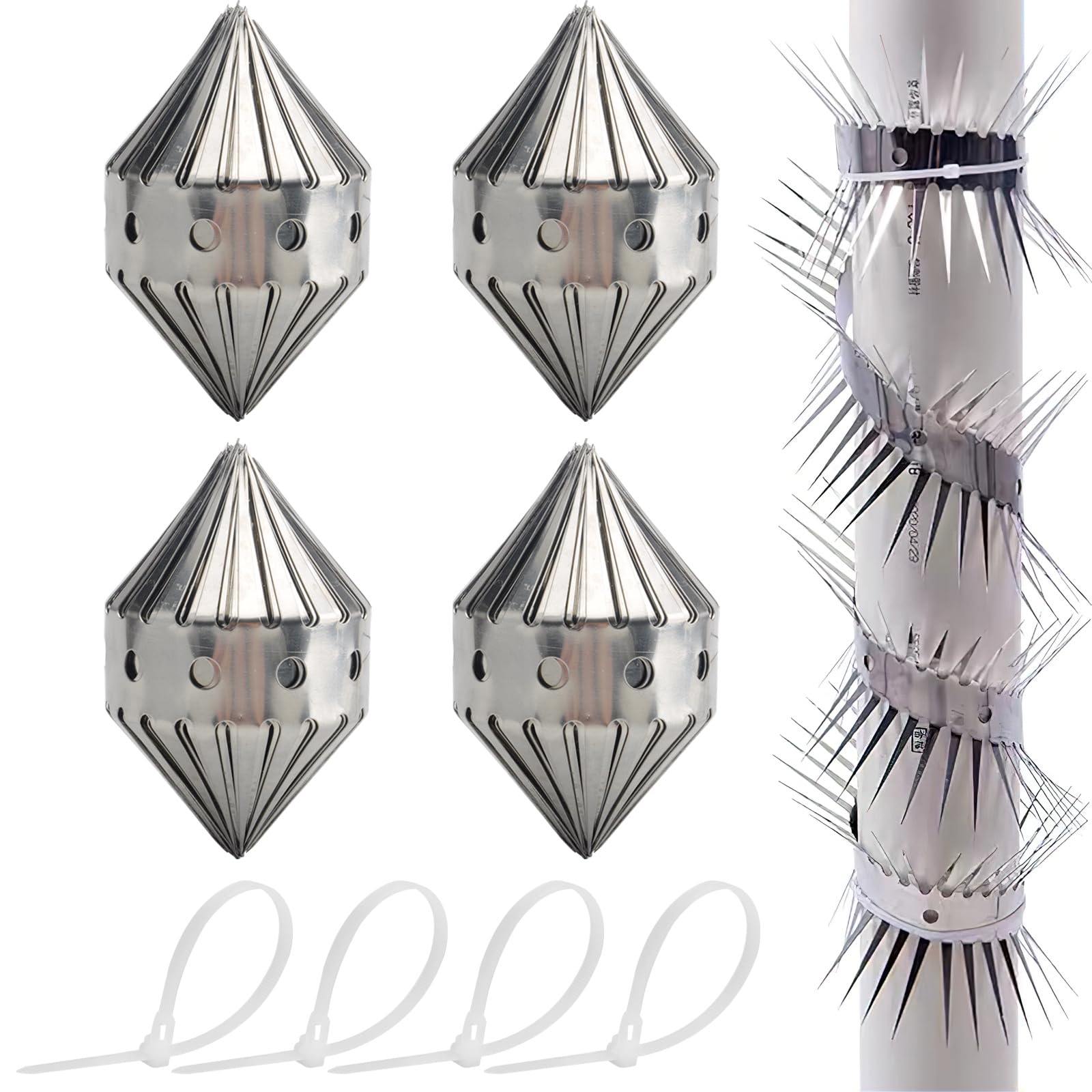 APOMOONS Protezione per martore 100cm x 4 pezzi