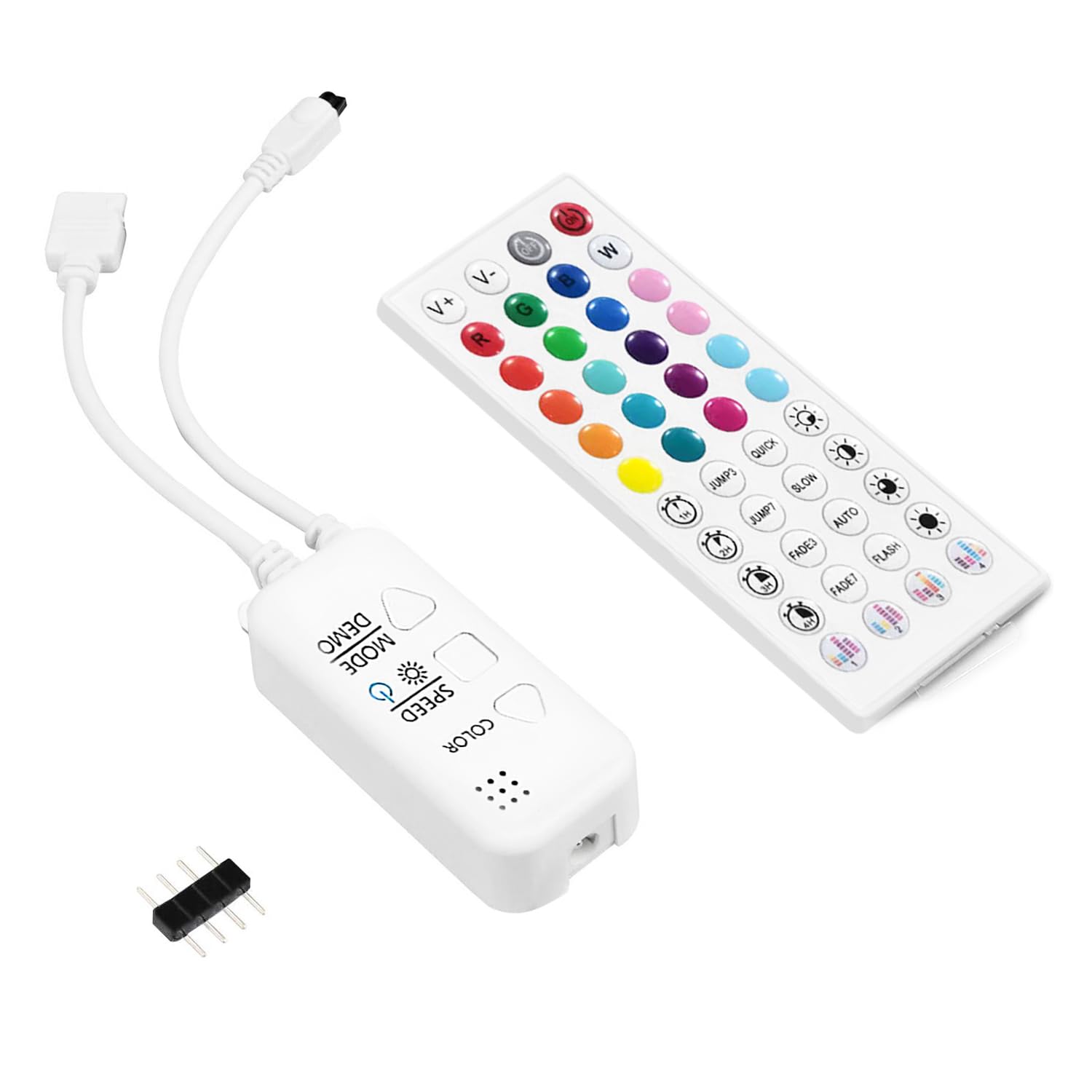 Striscia LED Bluetooth Controller 44 Tasti | Shineburky | Velz