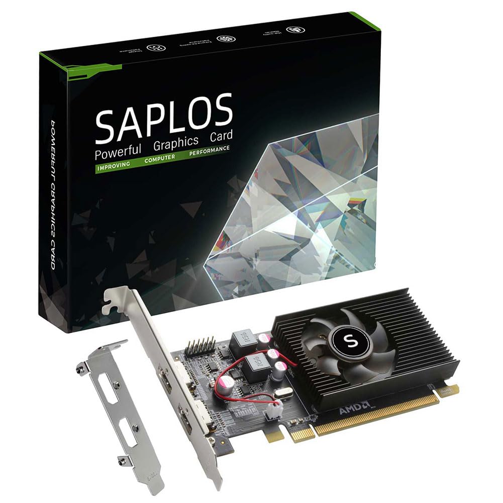 Saplos Radeon HD 6570 - Scheda Grafica 1G GDDR3