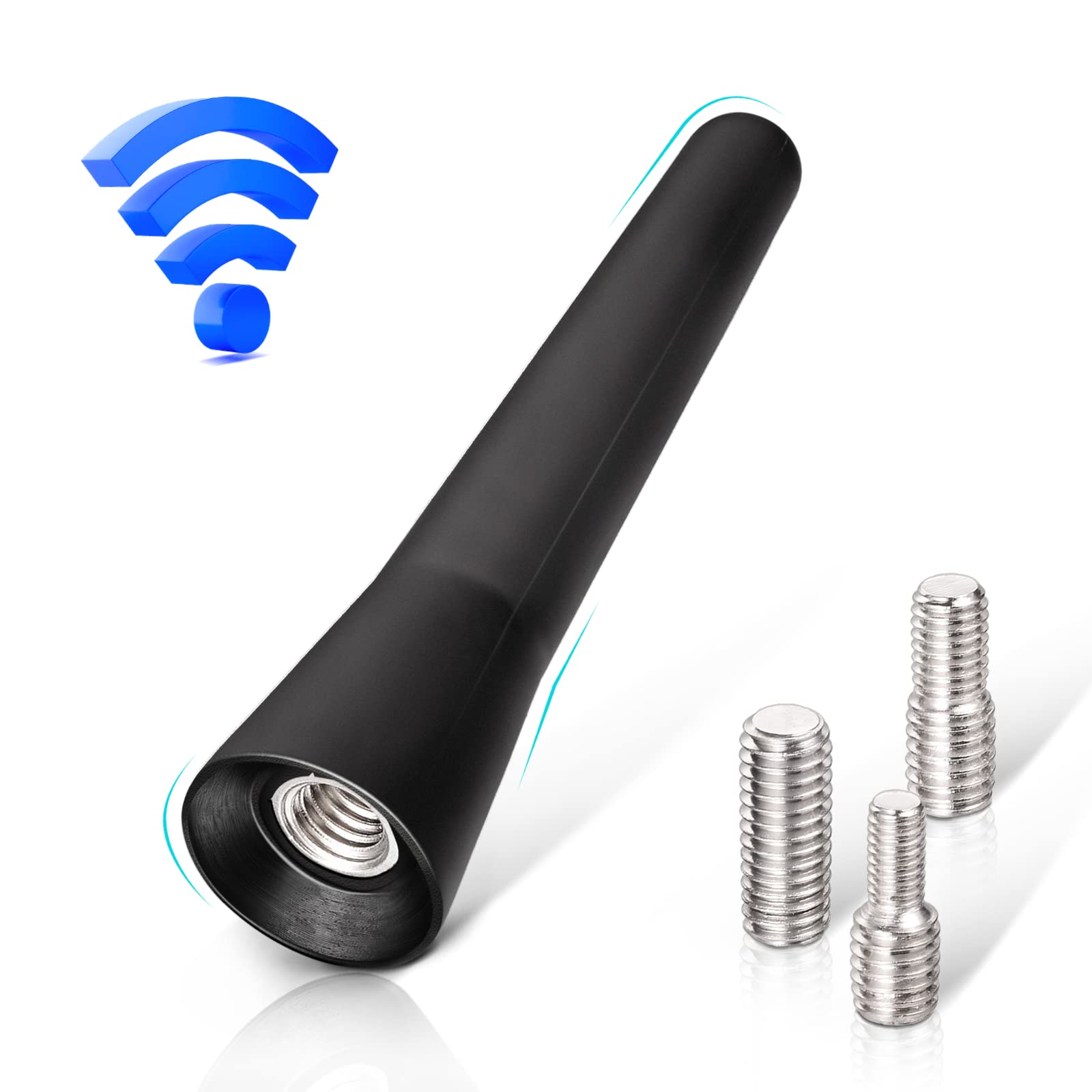 Eightwood Antenna Radio Auto Corta 6.5cm