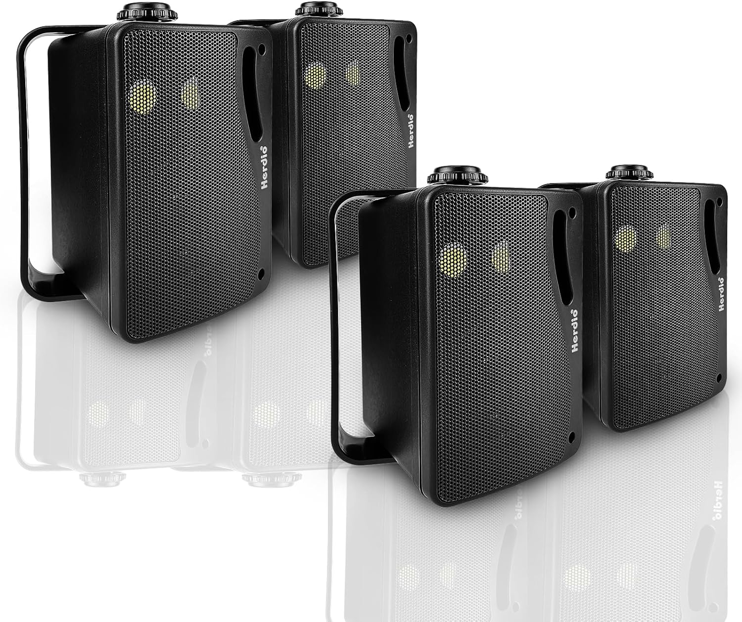 Herdio Altoparlanti Passivi da Esterno 8,9cm Impermeabili - immagine 1