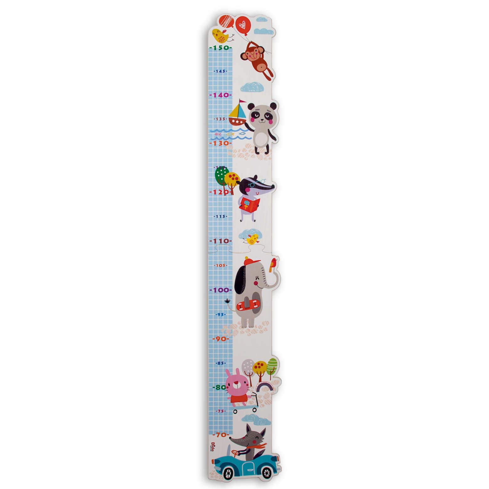 Dida - Metro da Parete per Bambini in Legno
