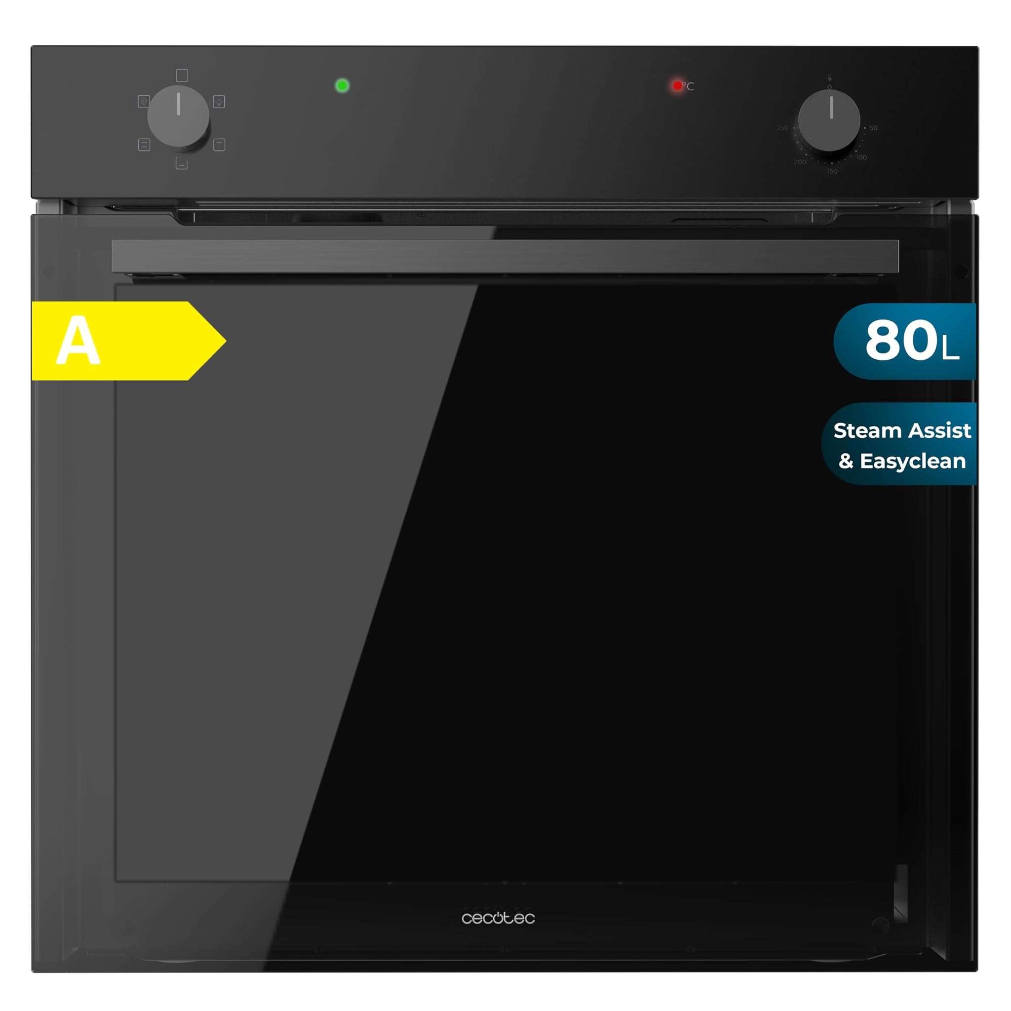 Cecotec Forno Integrabile Bolero Hexa C126400 Glass Black 80L