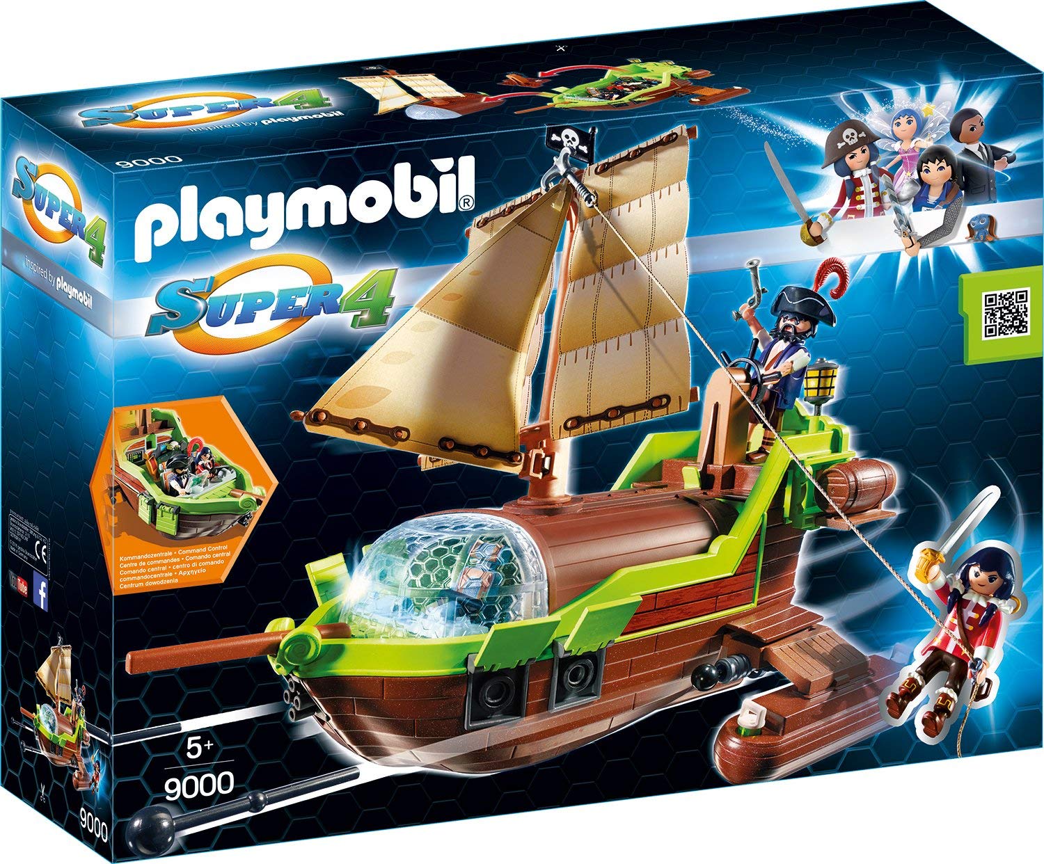 PLAYMOBIL 9000 - Camaleonte Pirata con Ruby