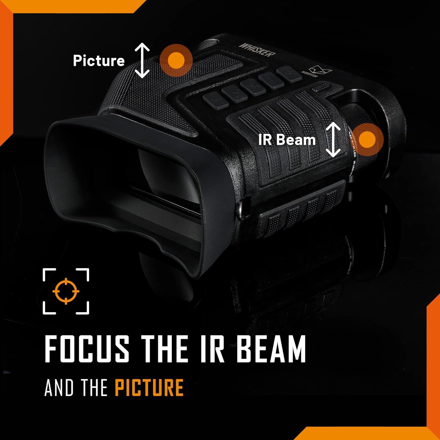 Nightfox Whisker - Binocolo Visione Notturna 270m - immagine 3