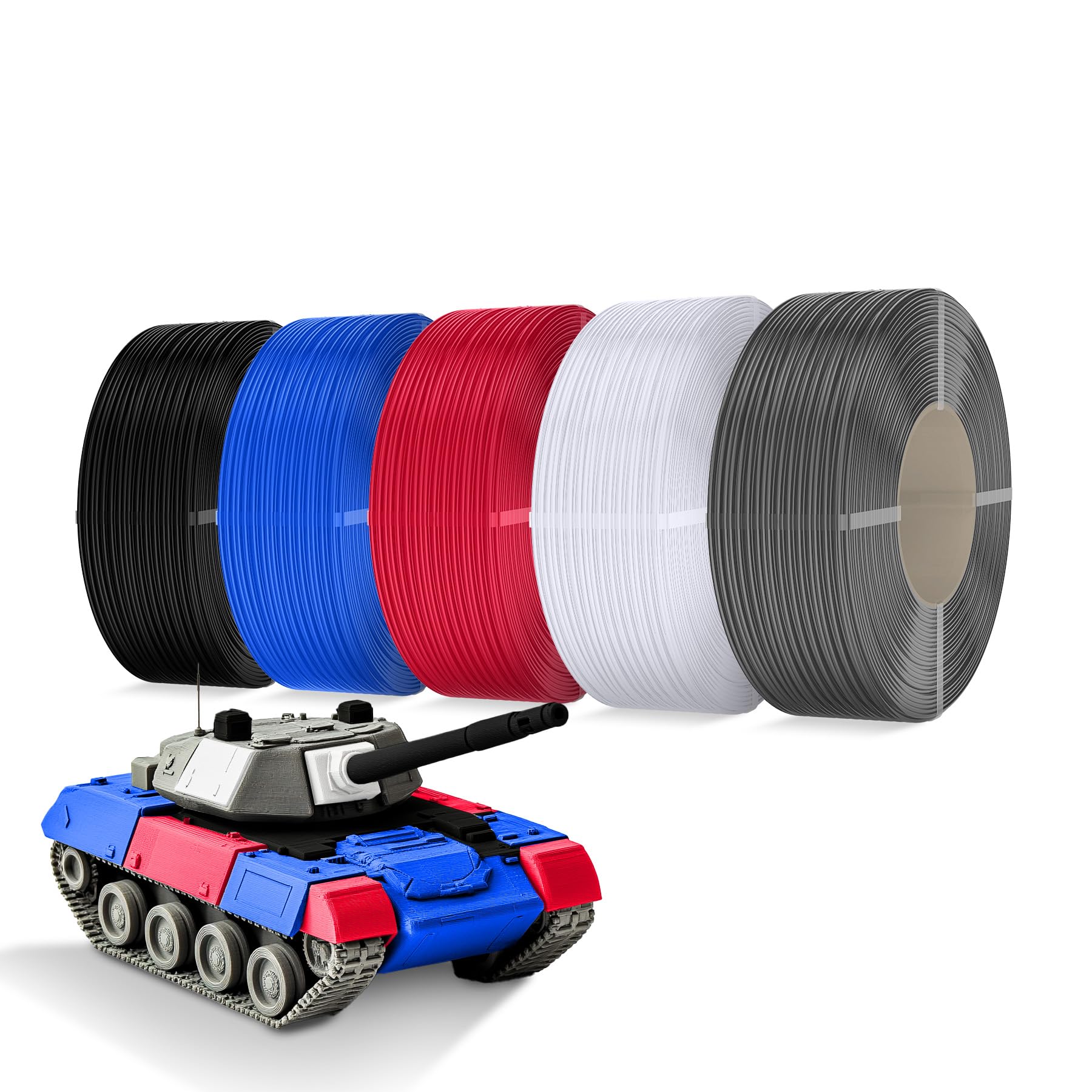 Inslogic Filamento PLA Alta Velocità 1,75mm 5 Colori