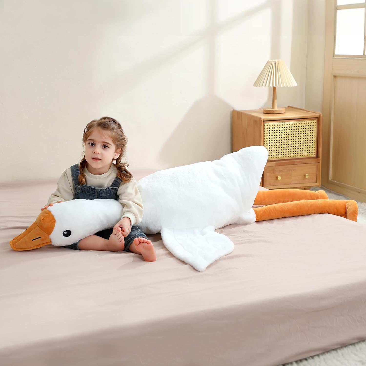 Peluche d'Oca Gigante XXL 130 cm - immagine 4