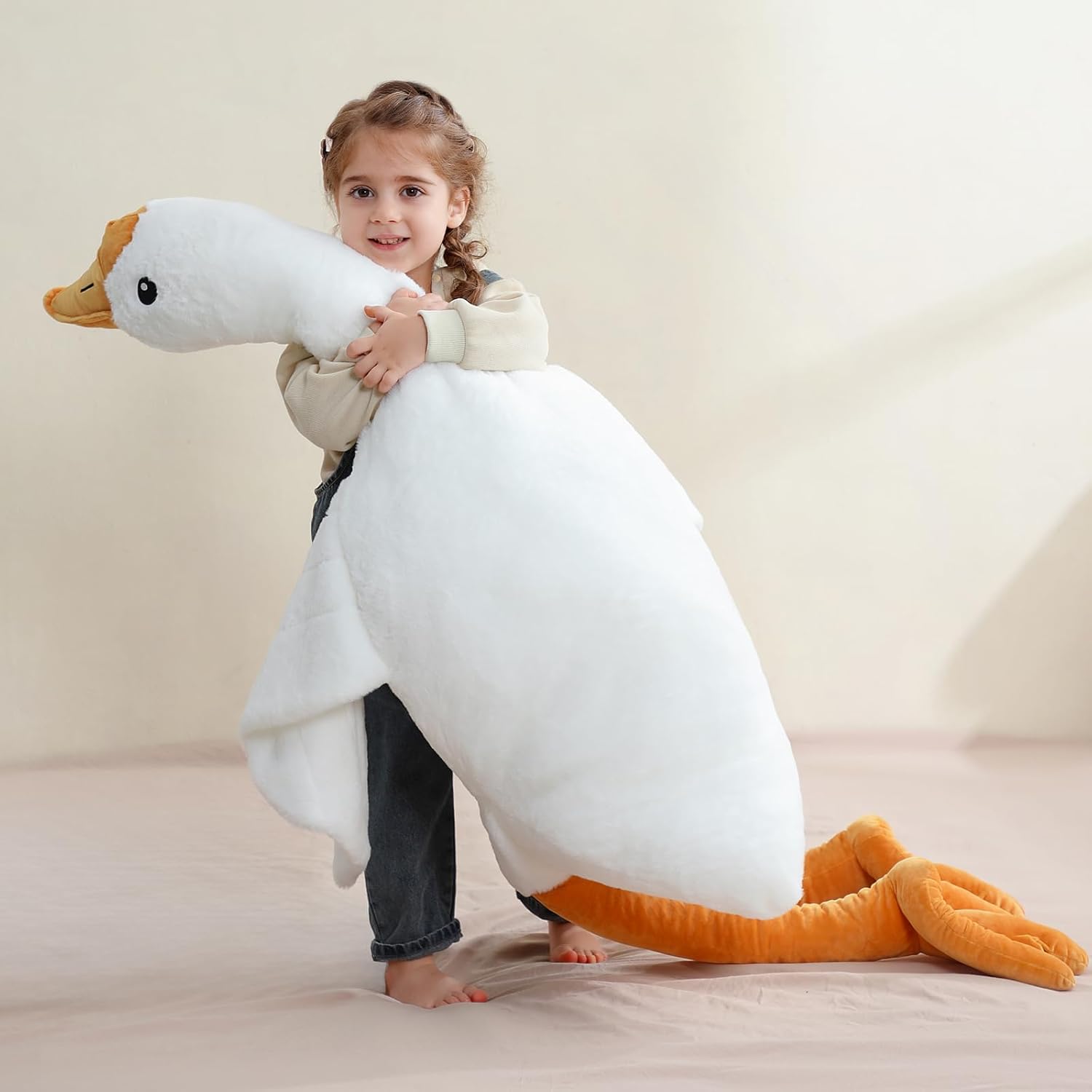 Peluche d'Oca Gigante XXL 130 cm - immagine 5