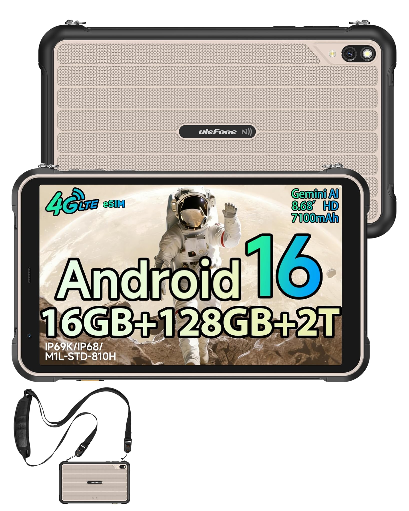 Ulefone RugKing Pad Pro Tablet Rugged Android 16