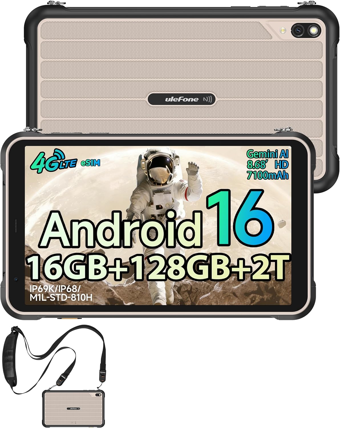 Ulefone RugKing Pad Pro Tablet Rugged Android 16 - immagine 1