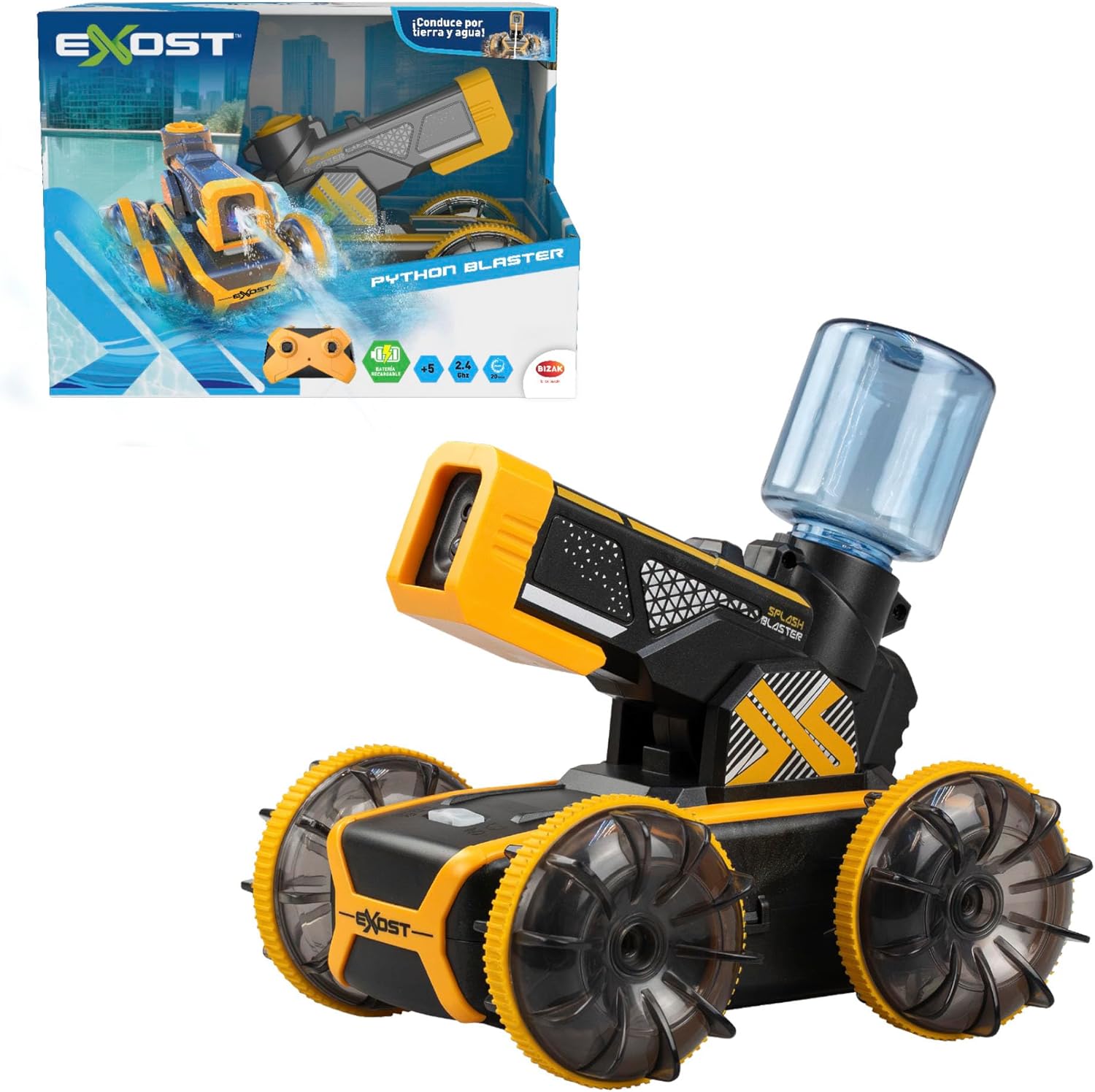 Bizak Exost Phyton Blaster - Auto Acrobatica con Acqua - immagine 1