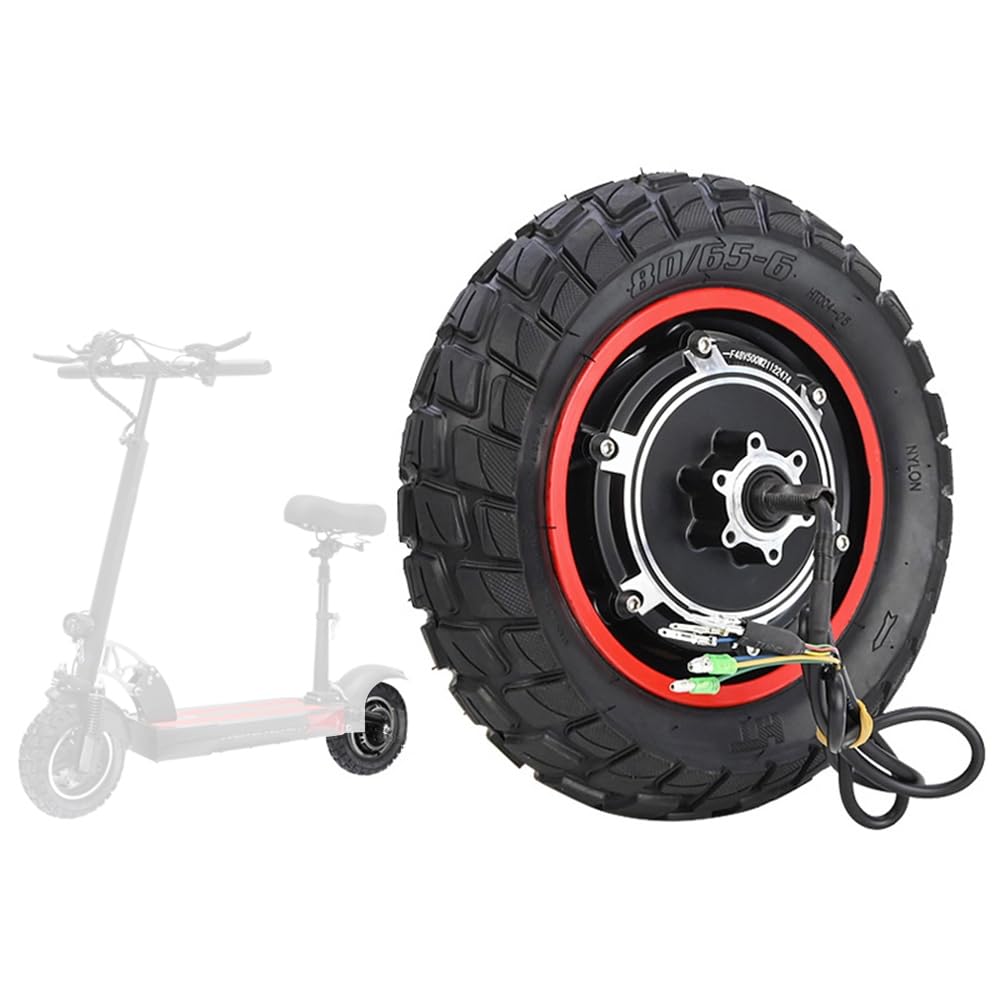 Sunydog Motore per scooter elettrico 10 pollici 48V 500W