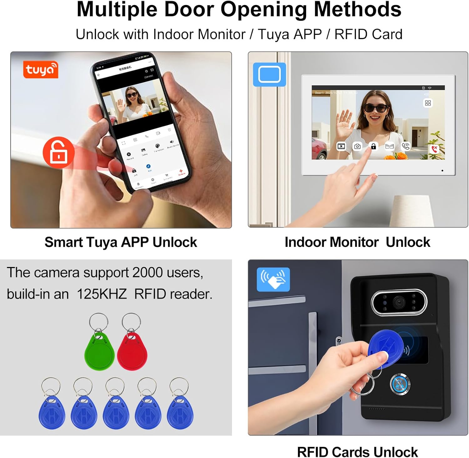 Kit Videocitofono 2 Fili Monofamiliare 1080p - immagine 5