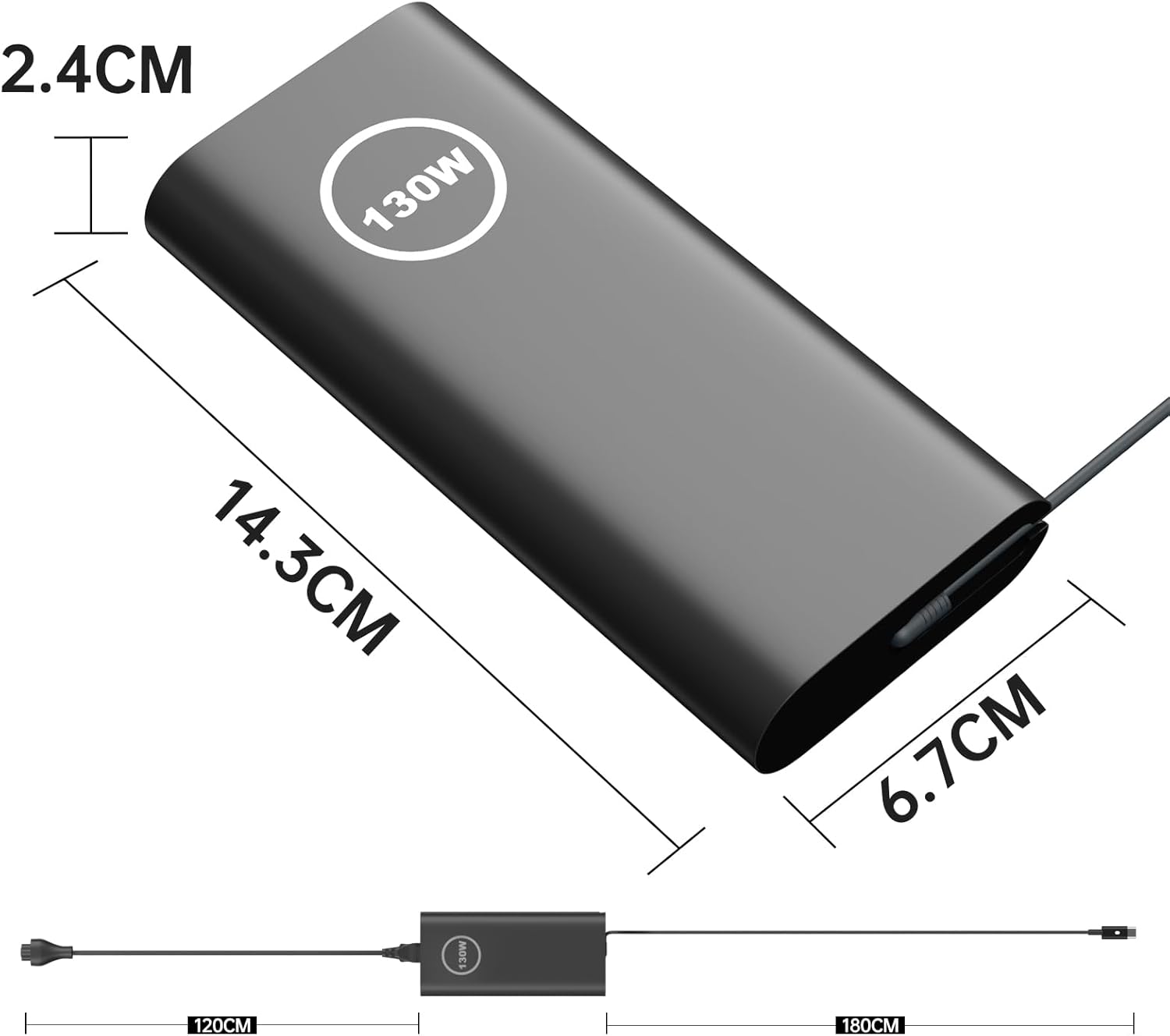 Alimentatore USB-C 130W per Dell XPS e Precision - immagine 2